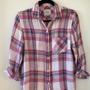 Rails linen button down shirt